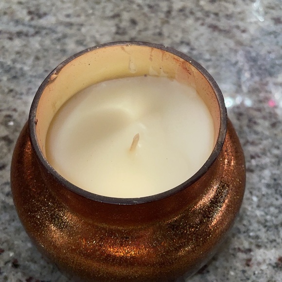 Pumpkin Dulce Candle Glitz Capri Blue. Pumpkin Dulce Capri Blue Glitz Candle 8oz - Picture 7 of 8